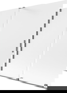 Mexen Velar vaničkový paraván 2-krídlový posuvný 170 x 150 cm, matný, gun metal - 896-170-000-31-95