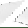 Mexen Velar 2-krídlové zasúvacie vaňové zásteny 180 x 150 cm, mráz, brúsený gun gray - 896-180-000-31-66