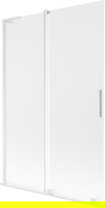 Mexen Velar L vaňa sprchová 2-krídlová posuvná 120 x 150 cm, matná, biela - 896-120-003-31-20