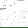 Mexen Ben žulový drez s 1-komorou s odkvapkávačom ľavý 600 x 500 mm, béžový, sifón chróm - 6522605000-69