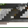 Mexen Ben granitový drez 1-komorový s odkvapkávačom pravý 600 x 500 mm, biely, zlatý sifón - 6523605000-20-G