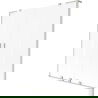 Mexen Velar L Duo dvojkrídlová posuvná vaňová zástena 140 x 150 cm, mráz, brúsený nikel - 896-140-003-32-97