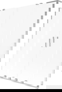 Mexen Velar L Duo vaňová zástenová 2-krídlová posuvná 160 x 150 cm, mrazený, chróm - 896-160-003-32-01