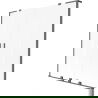 Mexen Velar L Duo dvojpanelová vaňová zástena, posuvná 160 x 150 cm, matné sklo, gun metal - 896-160-003-32-95