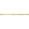 Mexen Line-B predná sprchová lišta 130 cm, zlatá - 185003130U