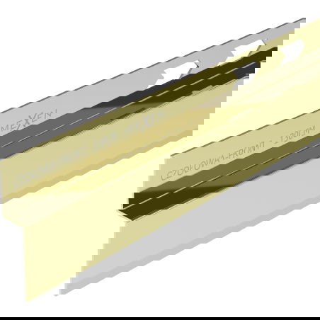 Mexen Line-B sprchová lišta čelná 130 cm, zlatá - 185003130U