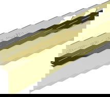 Mexen Line-B sprchová lišta čelná 130 cm, zlatá - 185003130U