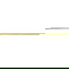 Mexen Line-B čelná sprchová lišta 180 cm, zlatá kartáčovaná - 185503180U