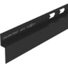 Mexen Line-B predná sprchová lišta 130 cm, čierna - 187003130U