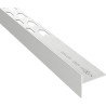 Mexen Line-B klesniaca lišta podlahová 120 cm ľavá, inox - 181001120L
