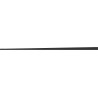 Mexen Line-B podlahová klesajúca lišta 120 cm ľavá, čierna - 187001120L