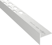 Mexen Line-B podlahová rohová lišta 180 cm ľavá, inox - 181001180L
