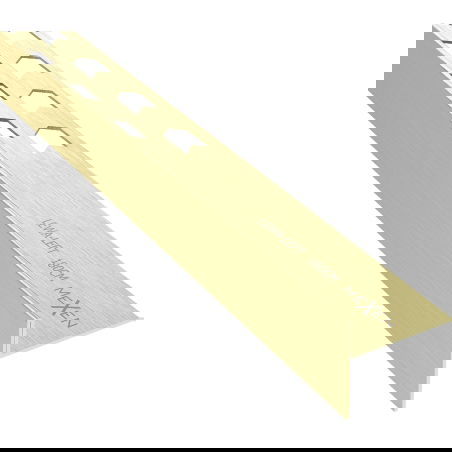 Mexen Line-B podlahová odkvapová lišta 180 cm ľavá, zlatá kartáčovaná - 185501180L