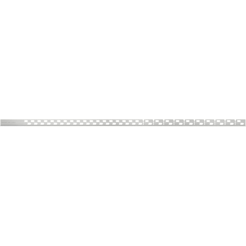 Mexen Line-B podlahová spádová lišta 120 cm pravá, nerez - 181001120R