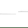 Mexen Line-B podlahová spádová lišta 120 cm pravá, inox - 181001120R