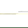 Mexen Line-B podlahová spádová lišta 120 cm pravá, zlatá - 185001120R