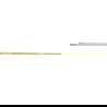 Mexen Line-B podlahová spádová lišta 120 cm pravá, zlatá - 185001120R