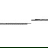 Mexen Line-B podlahová odtoková lišta 120 cm pravá, čierna - 187001120R