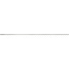 Mexen Line-B podlahová lišta so sklonom 180 cm pravá, inox - 181001180R