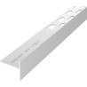 Mexen Line-B podlahová lišta so sklonom 180 cm pravá, inox - 181001180R