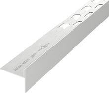 Mexen Line-B podlahová lišta so sklonom 180 cm pravá, inox - 181001180R