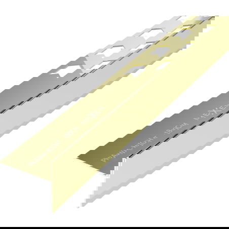 Mexen Line-B lišta sklonová podlahová 180 cm pravá, zlatá - 185001180R