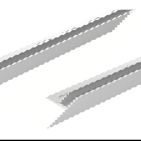 Mexen Line-B spádová lišta na sklo 120 cm pravá, inox - 181004120R