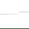 Mexen Line-B spádová lišta na sklo 120 cm pravá, inox - 181004120R
