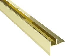 Mexen Line-B poklesová lišta pre sklo 120 cm ľavá, zlatá - 185004120L