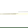 Mexen Line-B poklesová lišta pre sklo 120 cm ľavá, zlatá - 185004120L