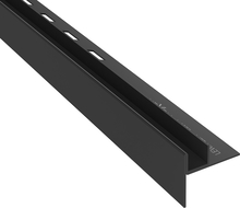 Mexen Line-B sklonová lišta pre sklo 120 cm ľavá, čierna - 187004120L