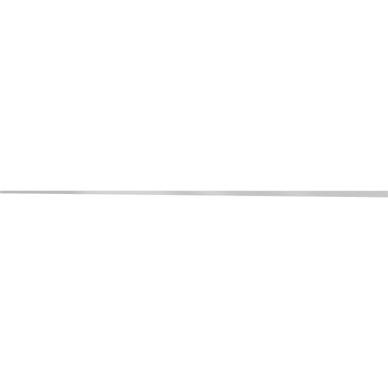 Mexen Line-B odtoková lišta na sklo 180 cm ľavá, inox - 181004180L