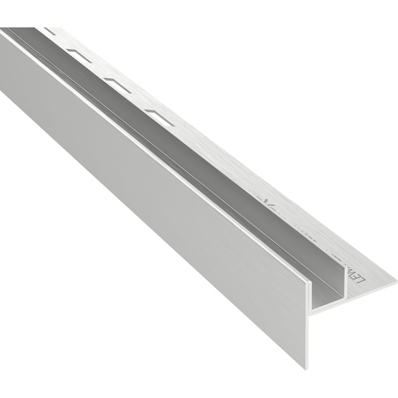 Mexen Line-B znažení lišta do skla 180 cm ľavá, inox - 181004180L