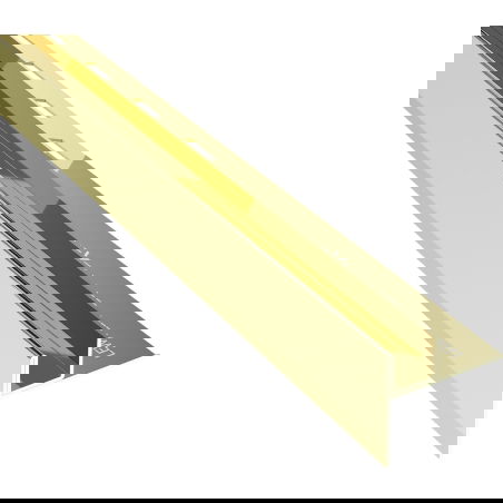 Mexen Line-B odkvapkávacia lišta pre sklo 180 cm ľavá, zlatá - 185004180L