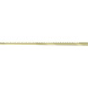 Mexen Line-B lišty spádové stenové 120 cm ľavé, zlaté - 185002120L