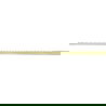 Mexen Line-B stenová spádová lišta 120 cm ľavá, zlatá kartáčovaná - 185502120L