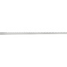 Mexen Line-B nábehová lišta pri stene 120 cm pravá, inox - 181002120R