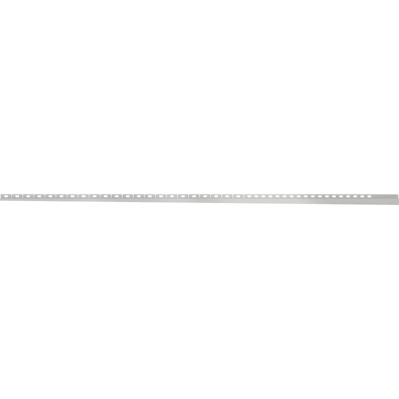 Mexen Line-B lišty spadková pri stene 180 cm ľavá, inox - 181002180L