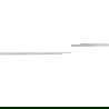 Mexen Line-B stenová spádová lišta 180 cm pravá, inox - 181002180R
