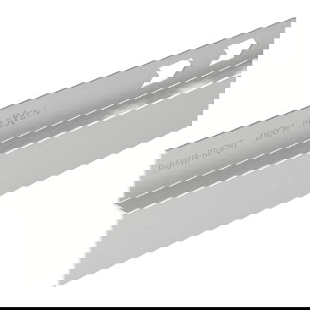 Mexen Line-B stenová spádová lišta 180 cm pravá, inox - 181002180R