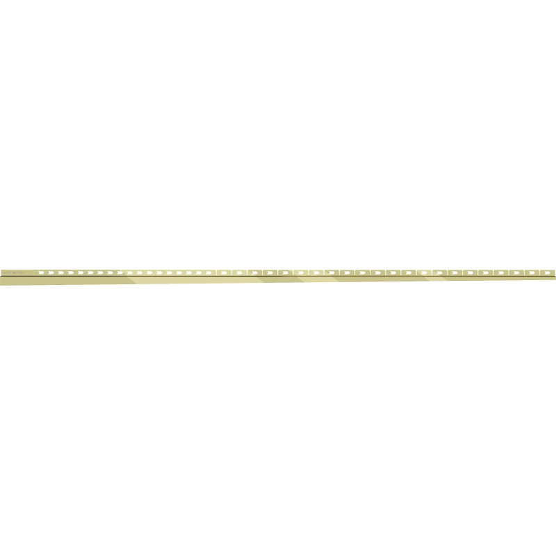 Mexen Line-B lišty spádové pri stene 180 cm pravá, zlatá - 185002180R