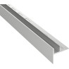 Mexen Line-B spádová lišta na sklo 120 cm ľavá, inox - 181004120L