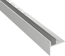 Mexen Line-B odtoková lišta na sklo 120 cm ľavá, inox - 181004120L