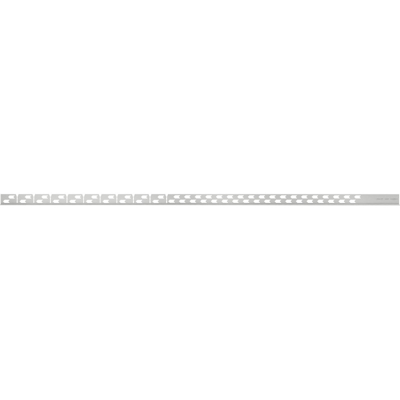 Mexen Line-B klesniaca lišta podlahová 120 cm ľavá, inox - 181001120L