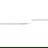 Mexen Line-B podlahová spádová lišta 120 cm ľavá, inox - 181001120L