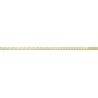 Mexen Line-B podlahová spádová lišta 120 cm ľavá, zlatá kartáčovaná - 185501120L