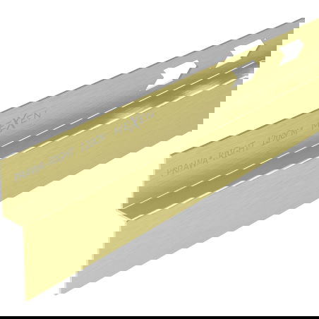Mexen Line-B stenová spádová lišta 120 cm pravá, zlatá kartáčovaná - 185502120R