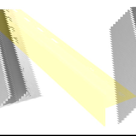 Mexen Line-B lišta spádová na sklo 120 cm ľavá, zlatý kartáč - 185504120L