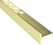 Mexen Line-B podlahová sklonená lišta 120 cm ľavá, zlatá - 185001120L