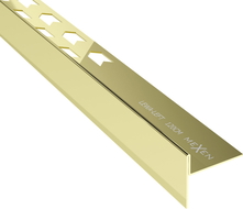 Mexen Line-B podlahová spádová lišta 120 cm ľavá, zlatá - 185001120L